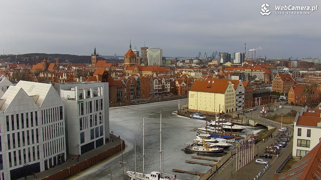 GDAŃSK - widok na Stare Miasto - 02 marzec 2026, 12:19