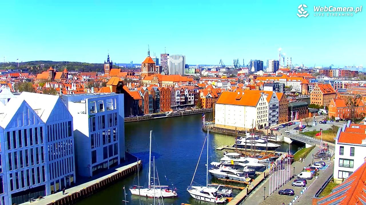 GDAŃSK - widok na Stare Miasto - 21 kwiecień 2026, 12:28