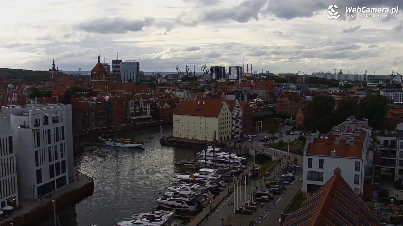 GDAŃSK - widok na Stare Miasto - 13 czerwiec 2026, 19:11