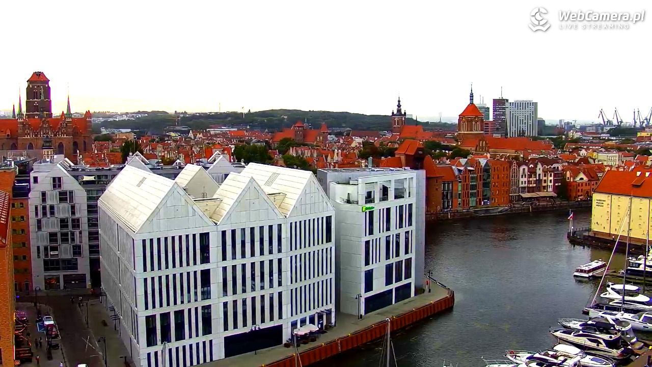GDAŃSK - widok na Stare Miasto - 14 wresień 2026, 17:58