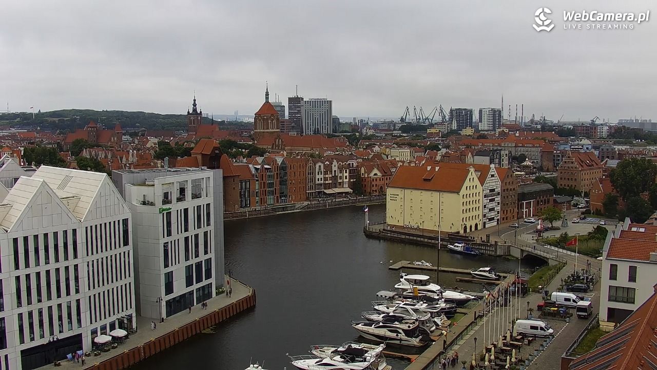 GDAŃSK - widok na Stare Miasto - 15 lipiec 2026, 09:44