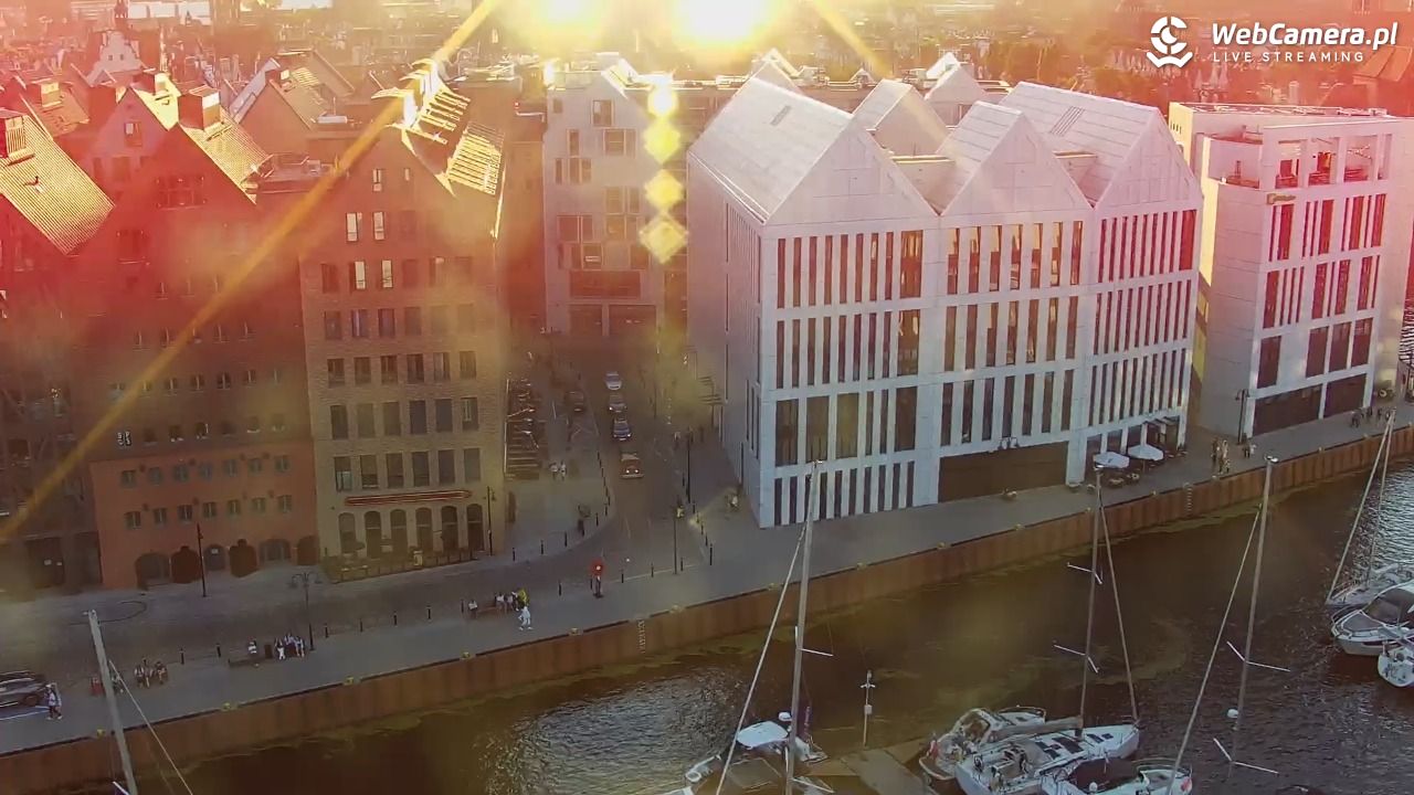 GDAŃSK - widok na Stare Miasto - 13 sierpień 2026, 19:29