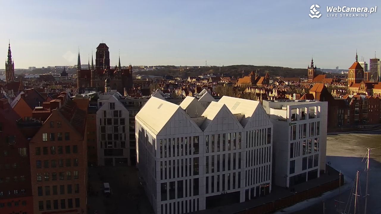 GDAŃSK - widok na Stare Miasto - 05 marzec 2026, 14:37