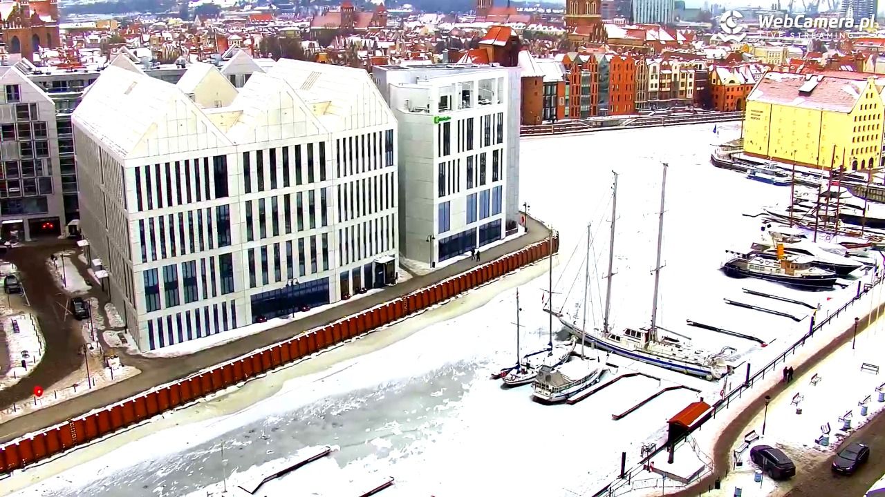 GDAŃSK - widok na Stare Miasto - 30 styczeń 2026, 11:18