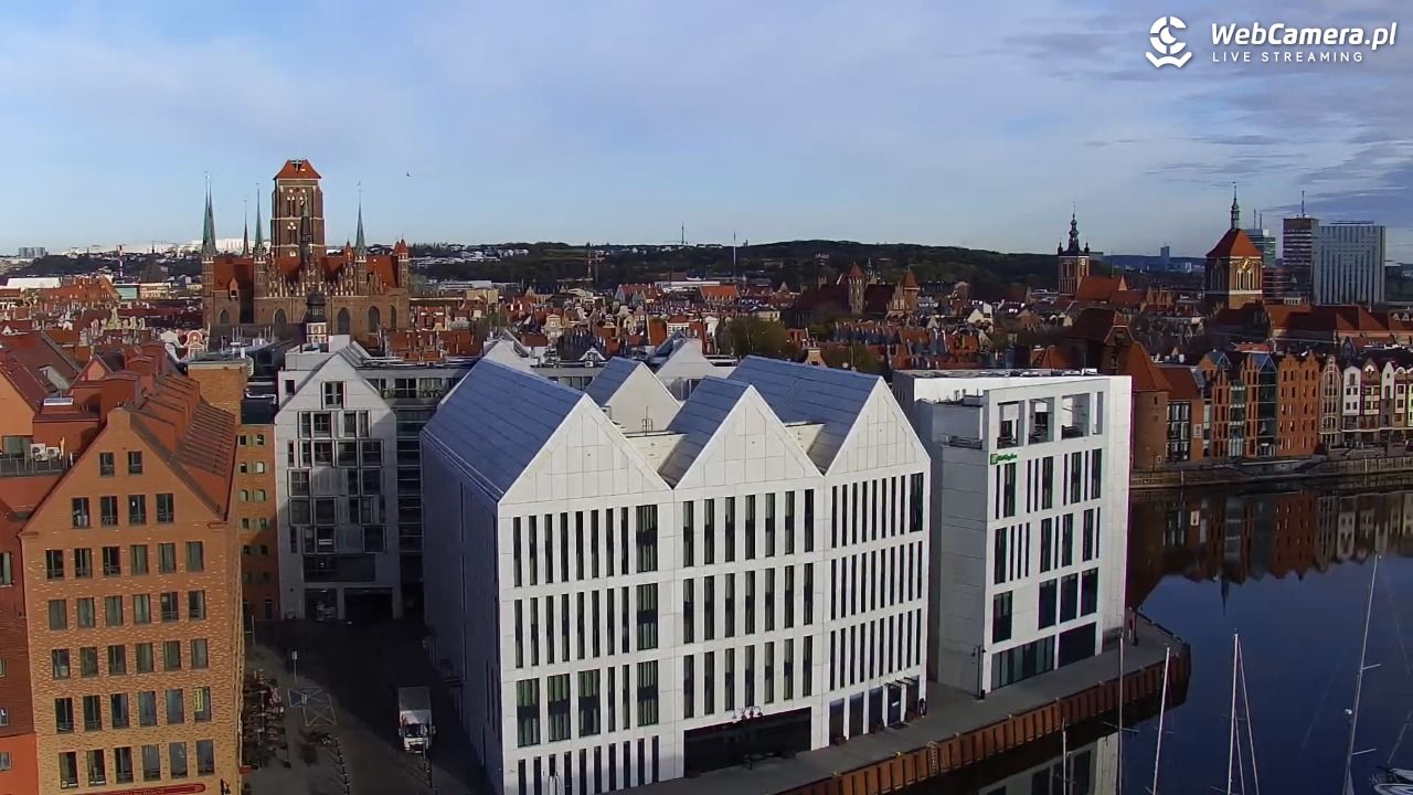 GDAŃSK - widok na Stare Miasto - 28 kwiecień 2026, 06:55