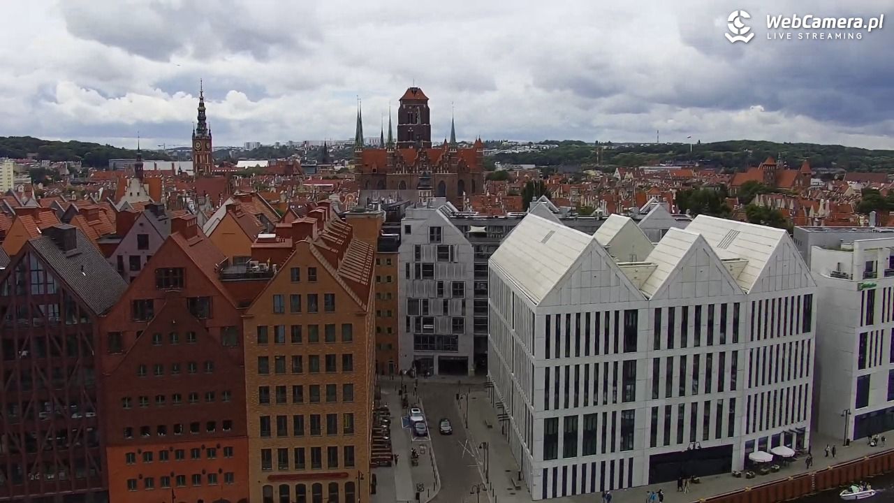 GDAŃSK - widok na Stare Miasto - 21 lipiec 2026, 13:48