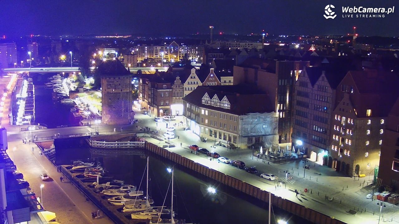 GDAŃSK - widok na Stare Miasto - 23 maj 2026, 23:49