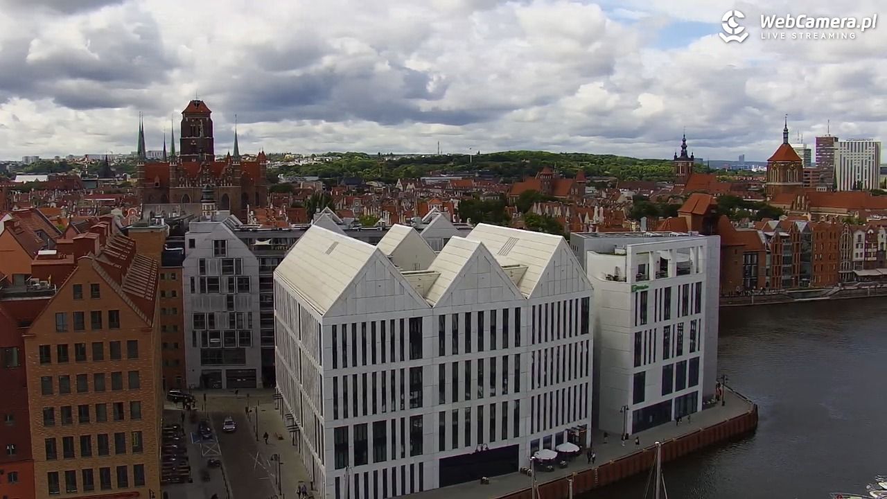 GDAŃSK - widok na Stare Miasto - 14 czerwiec 2026, 14:06