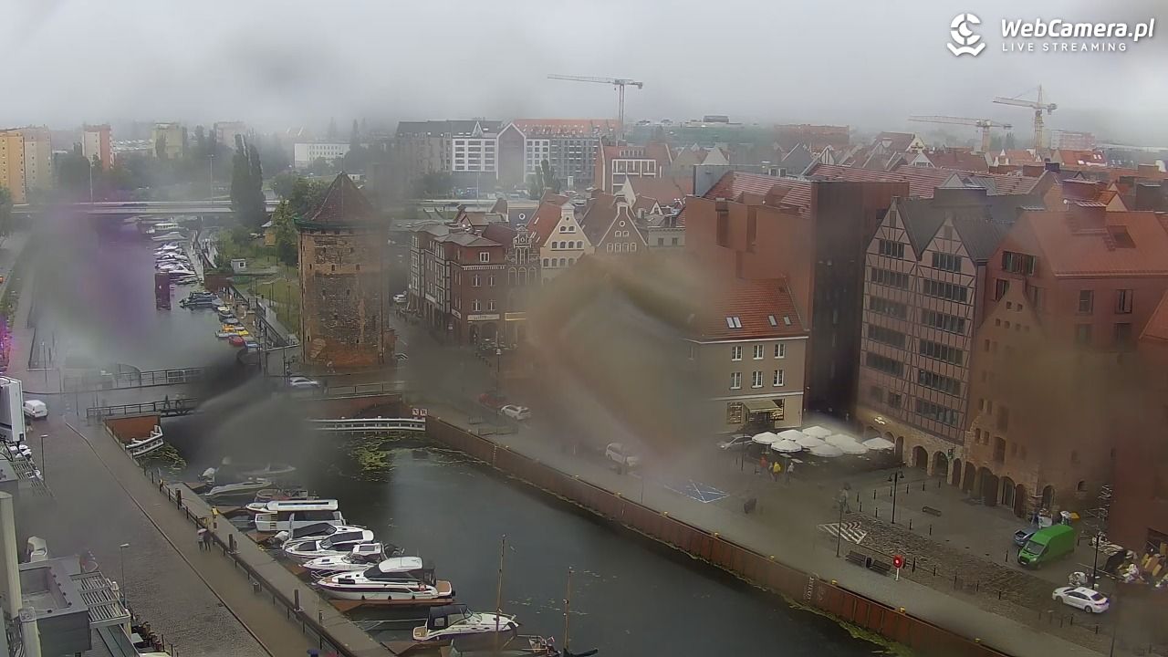 GDAŃSK - widok na Stare Miasto - 07 lipiec 2026, 19:02