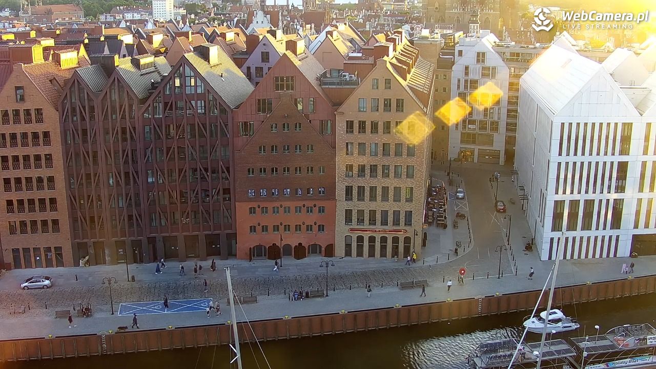 GDAŃSK - widok na Stare Miasto - 24 maj 2026, 20:31