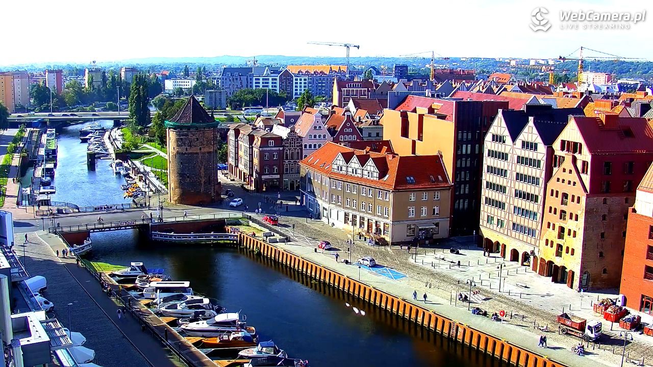 GDAŃSK - widok na Stare Miasto - 15 wresień 2025, 10:03