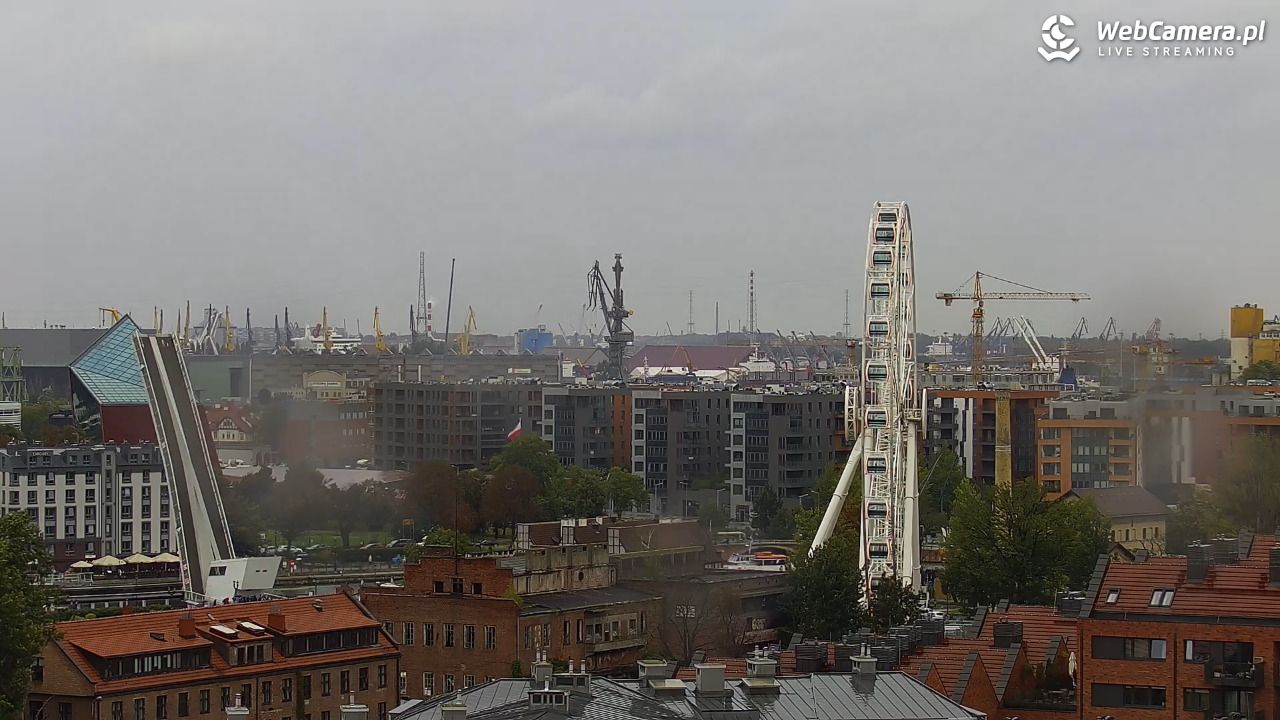 GDAŃSK - widok na Stare Miasto - 04 wresień 2026, 15:23