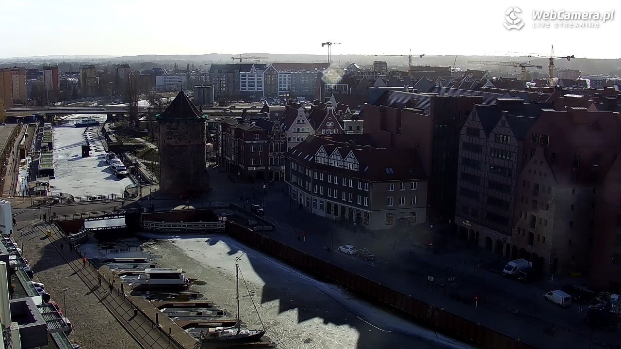 GDAŃSK - widok na Stare Miasto - 04 marzec 2026, 14:25
