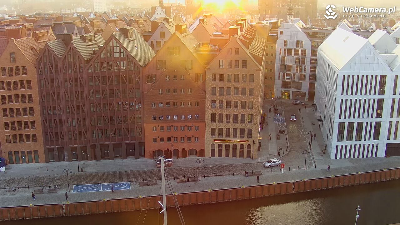 GDAŃSK - widok na Stare Miasto - 29 marzec 2026, 19:01