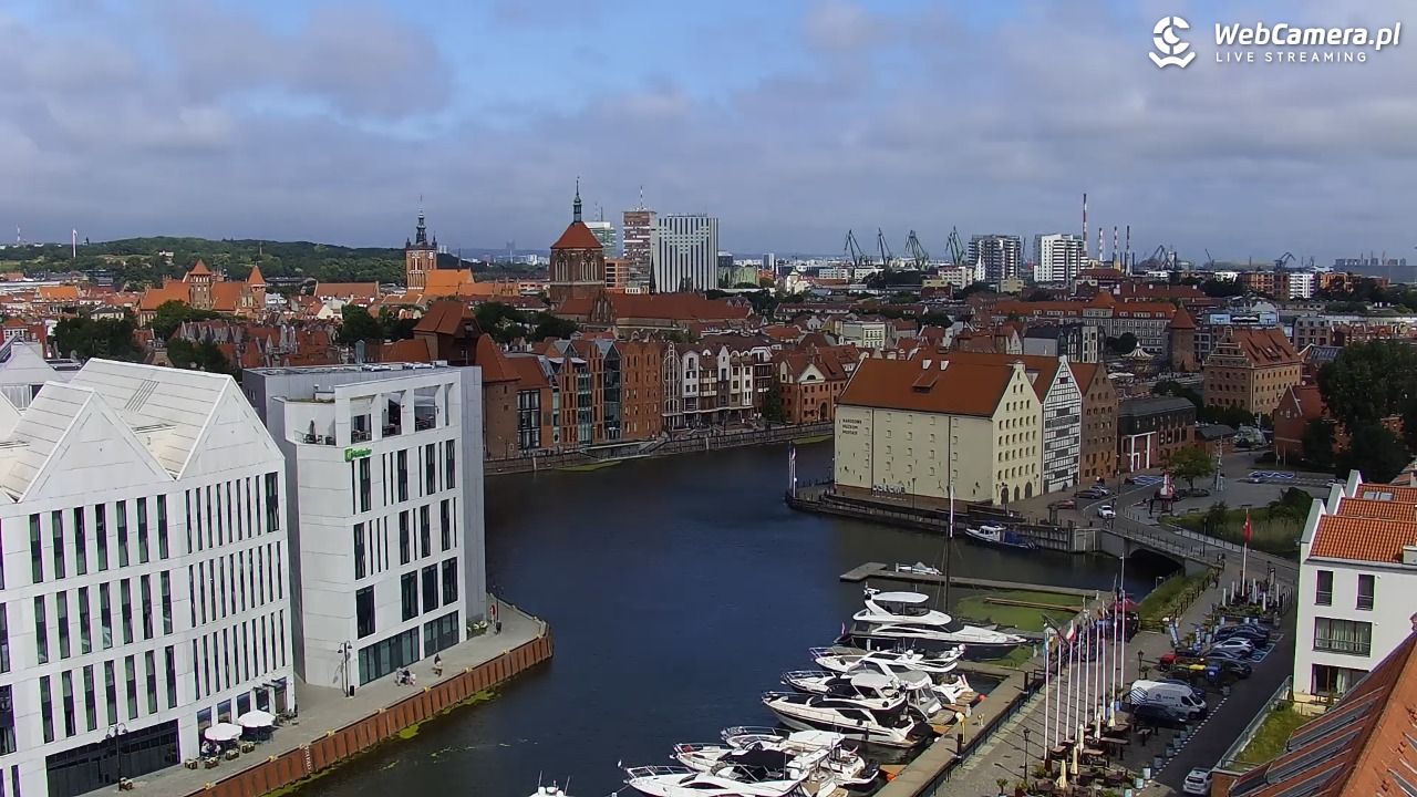 GDAŃSK - widok na Stare Miasto - 04 lipiec 2026, 10:07