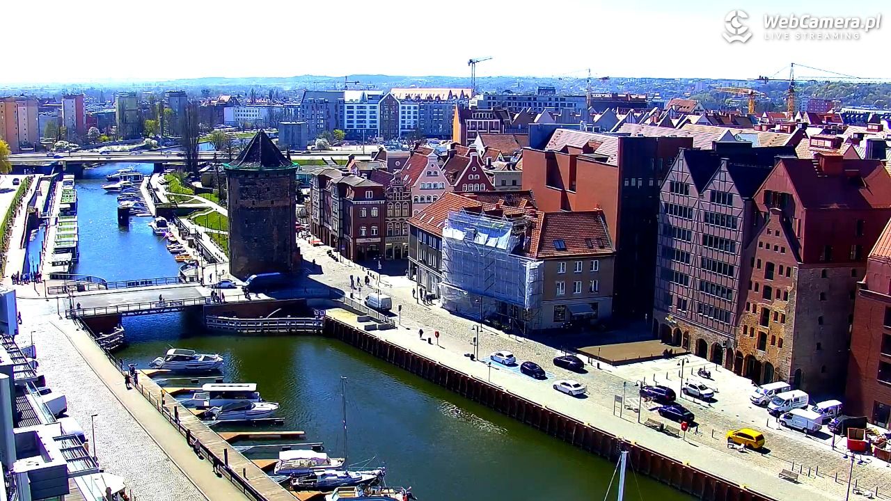GDAŃSK - widok na Stare Miasto - 21 kwiecień 2026, 12:29