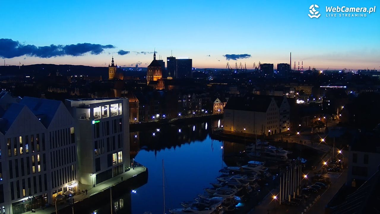 GDAŃSK - widok na Stare Miasto - 09 czerwiec 2026, 22:21