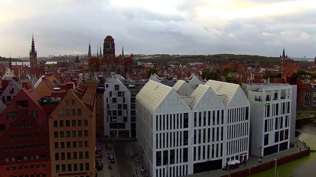 GDAŃSK - widok na Stare Miasto - 14 październik 2026, 15:16