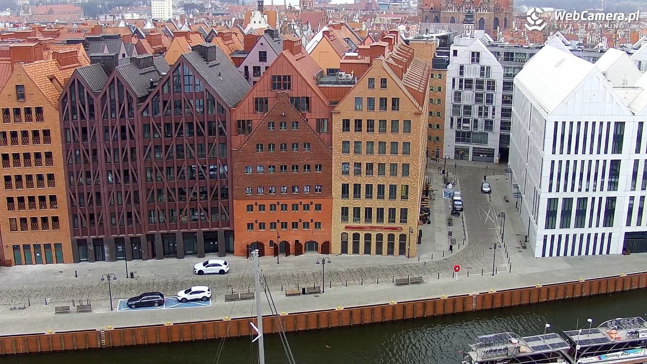GDAŃSK - widok na Stare Miasto - 08 kwiecień 2026, 13:24