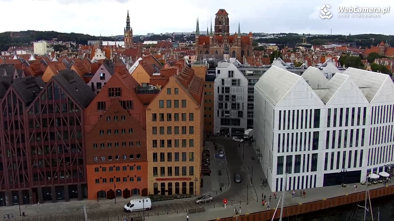 GDAŃSK - widok na Stare Miasto - 17 sierpień 2026, 12:10