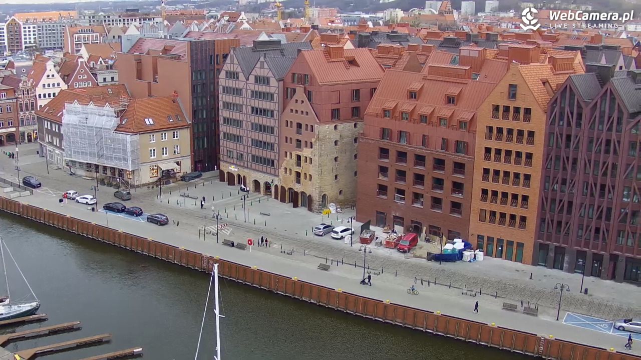 GDAŃSK - widok na Stare Miasto - 25 marzec 2026, 16:04