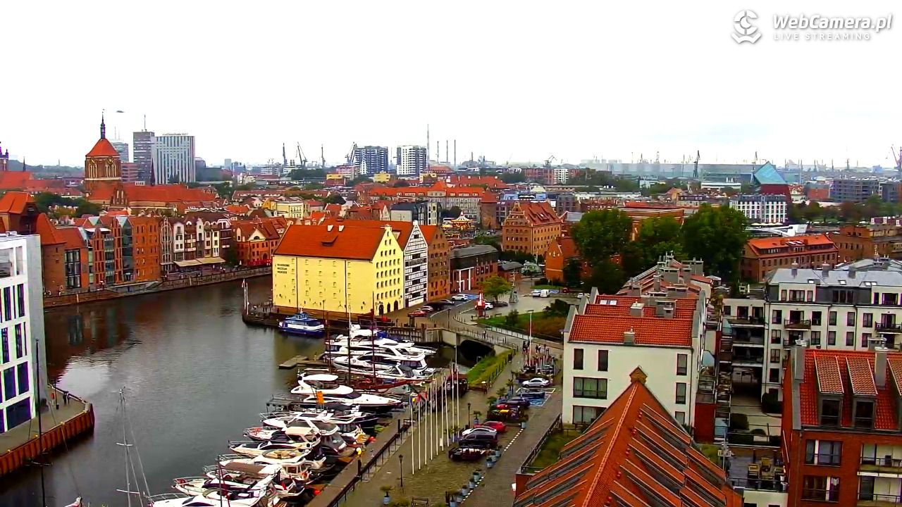 GDAŃSK - widok na Stare Miasto - 14 wresień 2025, 15:57