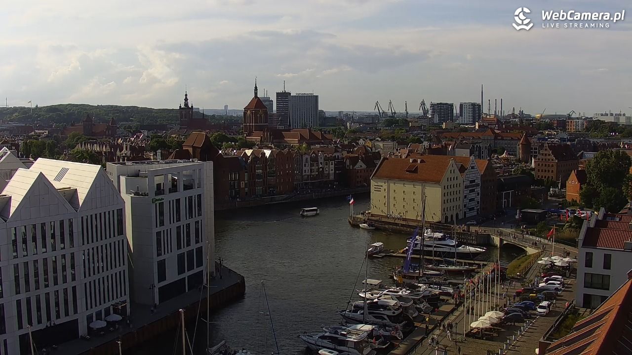 GDAŃSK - widok na Stare Miasto - 06 czerwiec 2026, 17:35