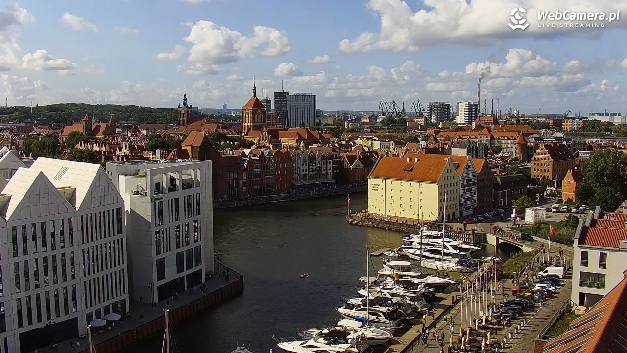 GDAŃSK - widok na Stare Miasto - 11 sierpień 2026, 15:49