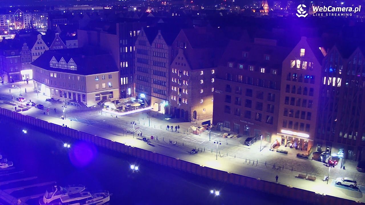 GDAŃSK - widok na Stare Miasto - 29 październik 2026, 20:13