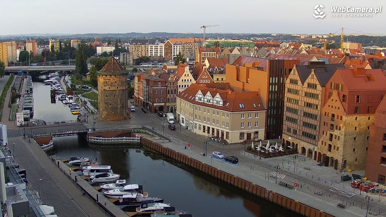 GDAŃSK - widok na Stare Miasto - 10 sierpień 2026, 05:43