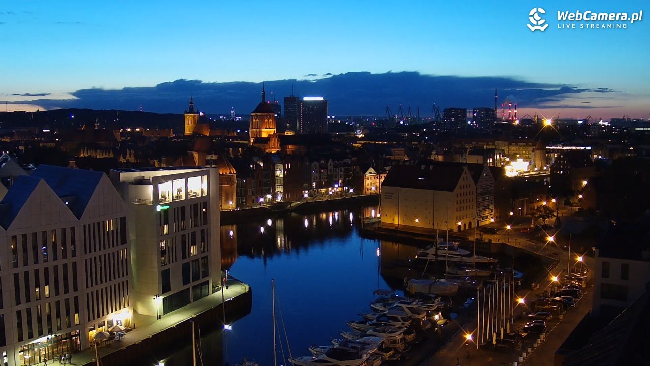 GDAŃSK - widok na Stare Miasto - 14 maj 2026, 21:41