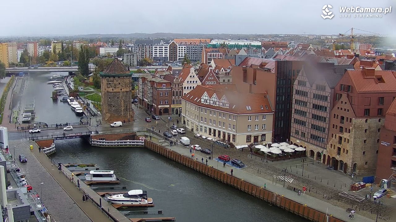 GDAŃSK - widok na Stare Miasto - 25 październik 2026, 13:58