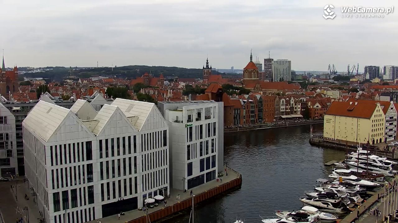 GDAŃSK - widok na Stare Miasto - 10 sierpień 2026, 13:44