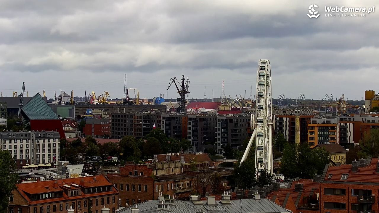 GDAŃSK - widok na Stare Miasto - 27 lipiec 2026, 11:49
