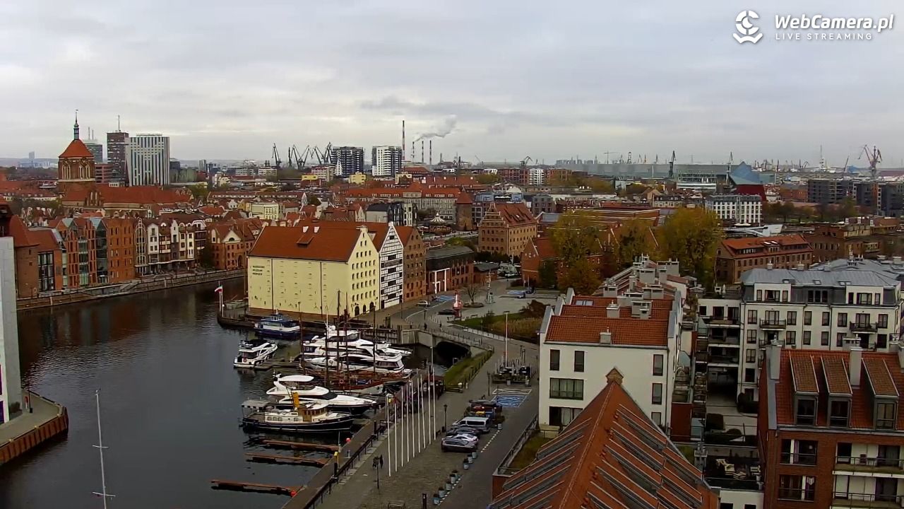 GDAŃSK - widok na Stare Miasto - 04 listopad 2025, 09:40