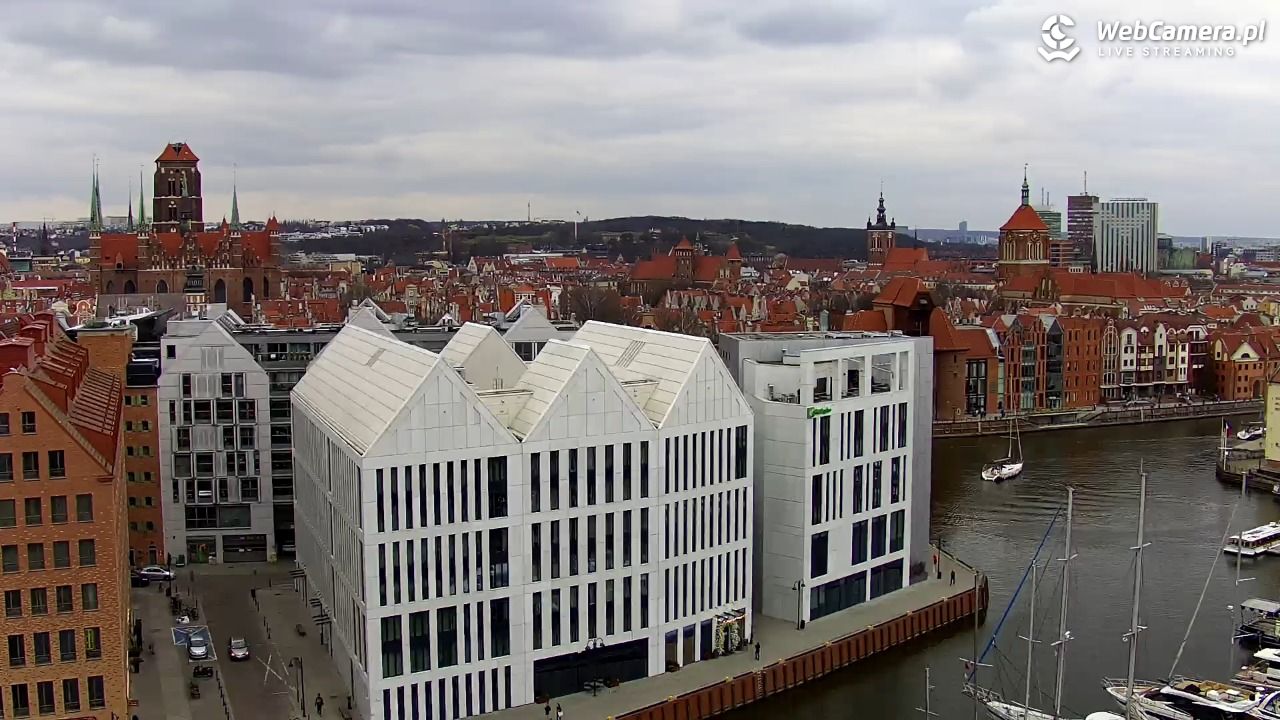 GDAŃSK - widok na Stare Miasto - 30 marzec 2026, 17:09