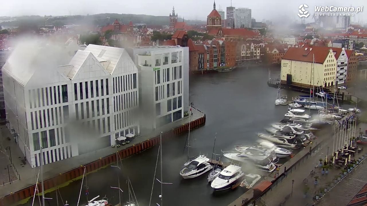 GDAŃSK - widok na Stare Miasto - 22 sierpień 2026, 09:43