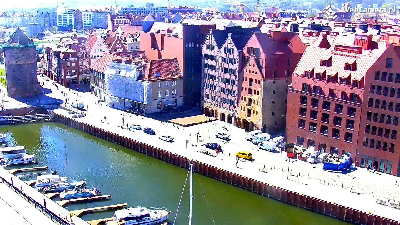 GDAŃSK - widok na Stare Miasto - 21 kwiecień 2026, 12:22