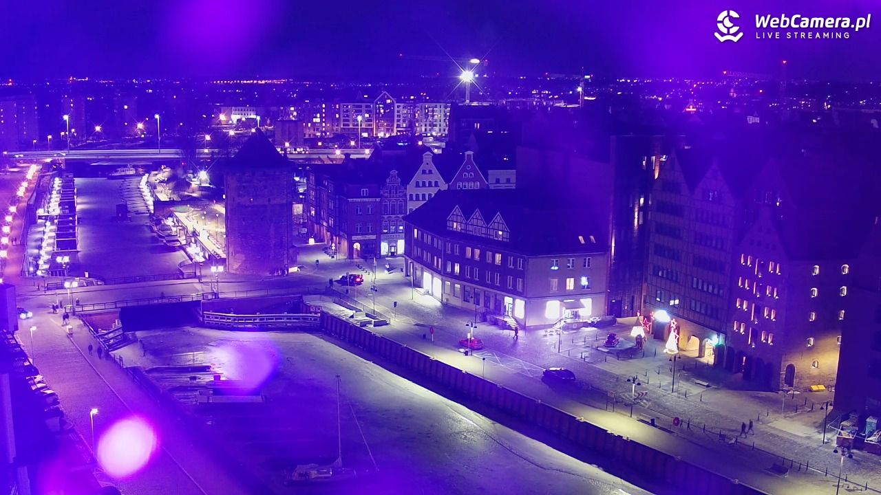 GDAŃSK - widok na Stare Miasto - 01 marzec 2026, 20:14