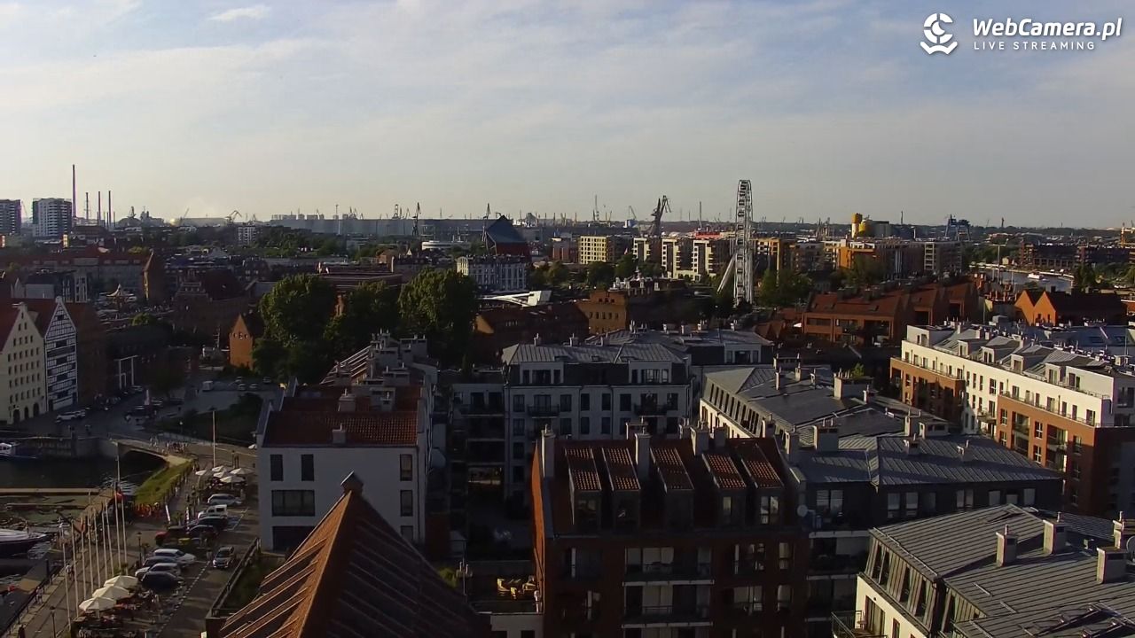 GDAŃSK - widok na Stare Miasto - 27 czerwiec 2026, 19:24