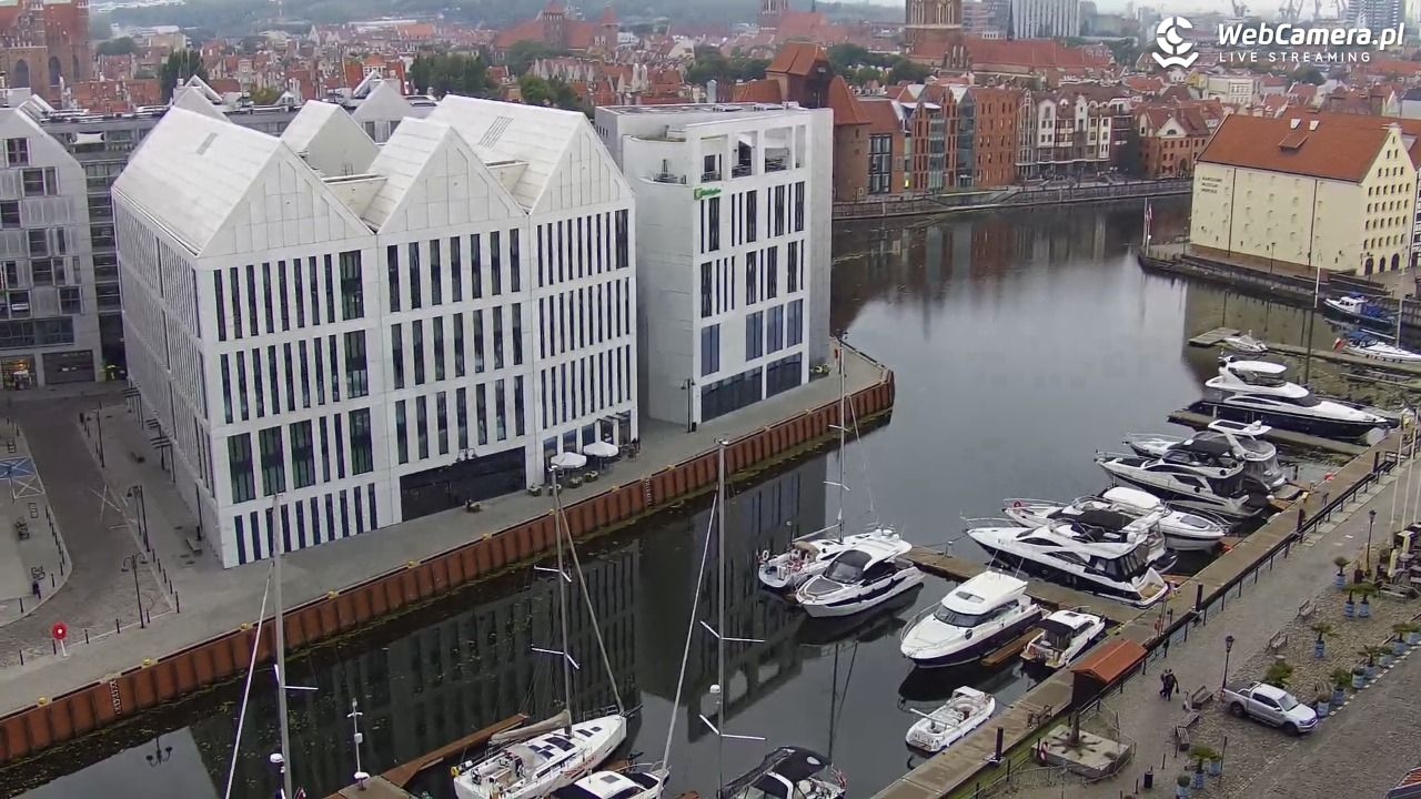 GDAŃSK - widok na Stare Miasto - 20 sierpień 2026, 06:47
