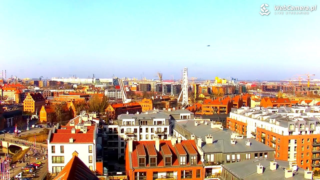 GDAŃSK - widok na Stare Miasto - 08 marzec 2026, 14:09