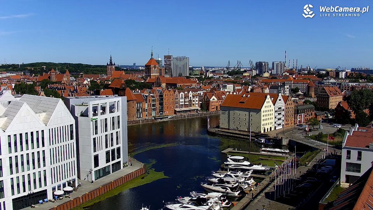 GDAŃSK - widok na Stare Miasto - 22 czerwiec 2026, 09:14