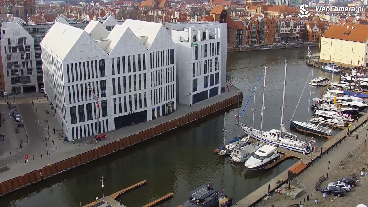 GDAŃSK - widok na Stare Miasto - 24 marzec 2026, 13:36