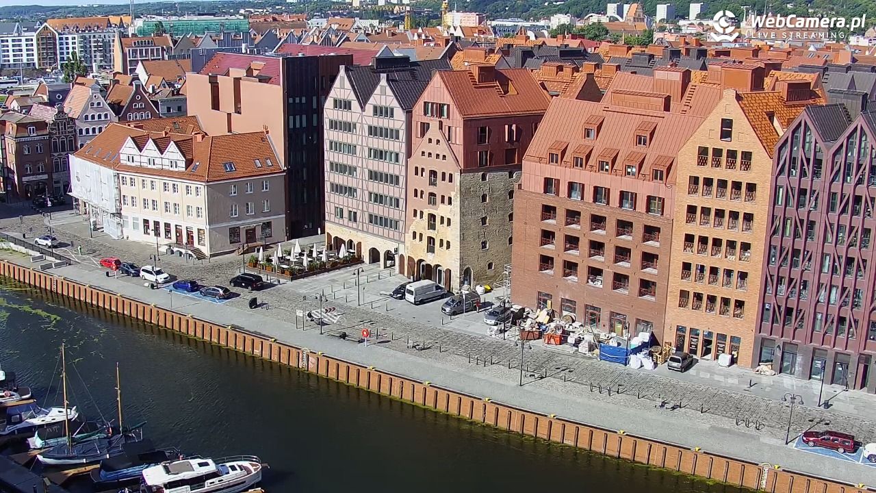 GDAŃSK - widok na Stare Miasto - 08 lipiec 2026, 08:34