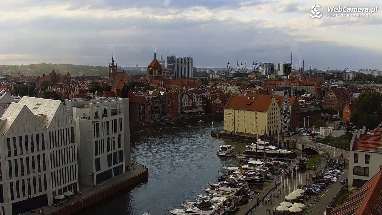 GDAŃSK - widok na Stare Miasto - 06 sierpień 2026, 18:47
