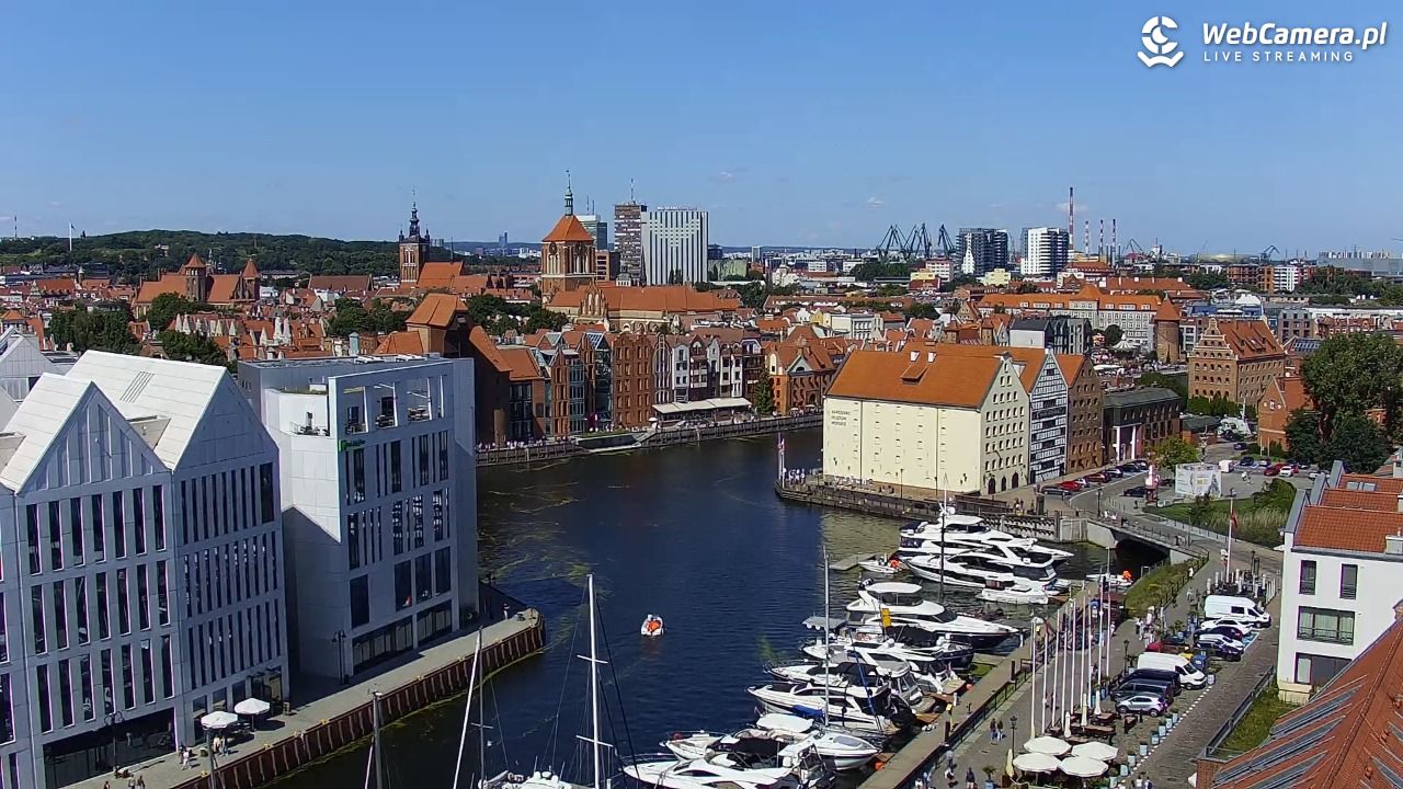 GDAŃSK - widok na Stare Miasto - 13 sierpień 2026, 12:26