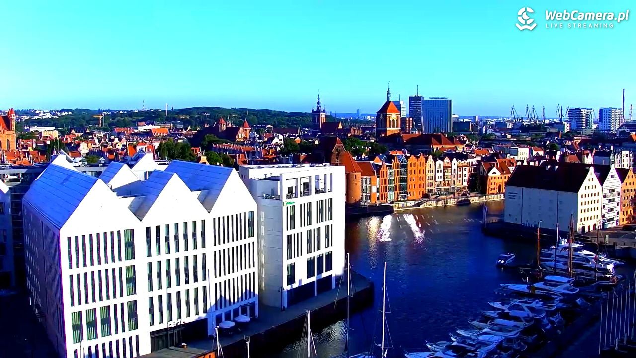 GDAŃSK - widok na Stare Miasto - 17 czerwiec 2026, 05:47