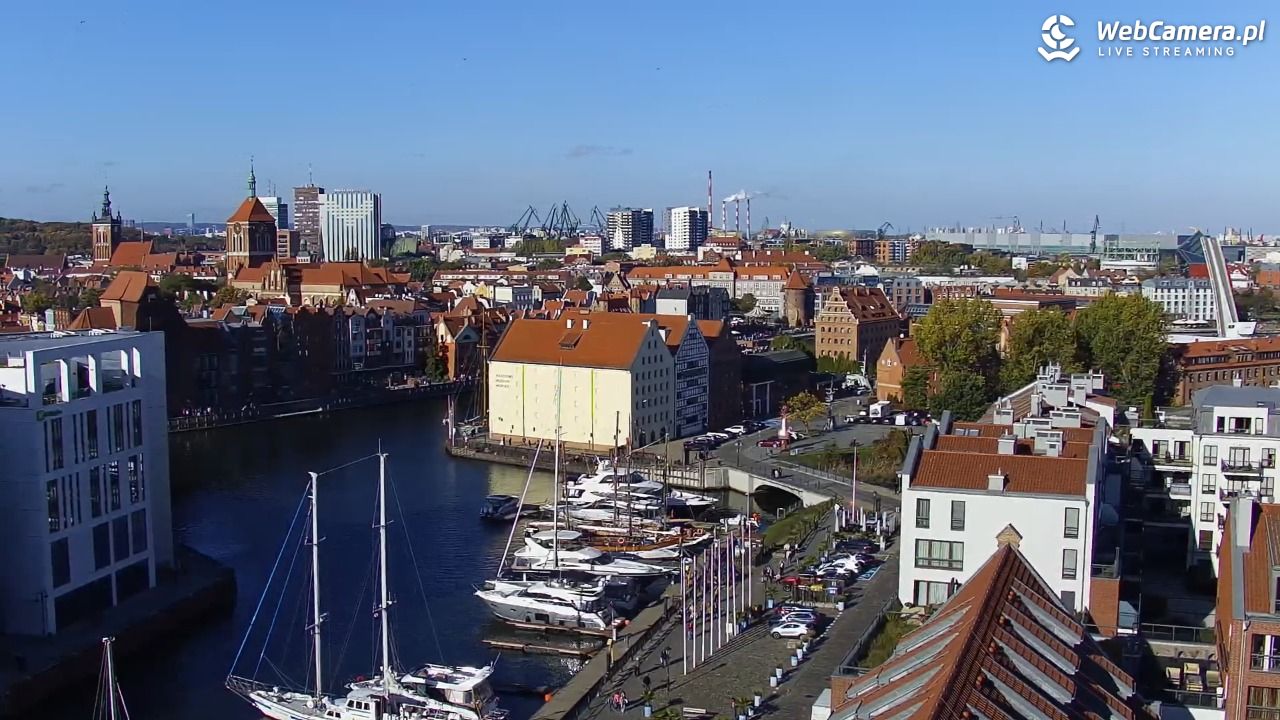 GDAŃSK - widok na Stare Miasto - 23 październik 2026, 11:14
