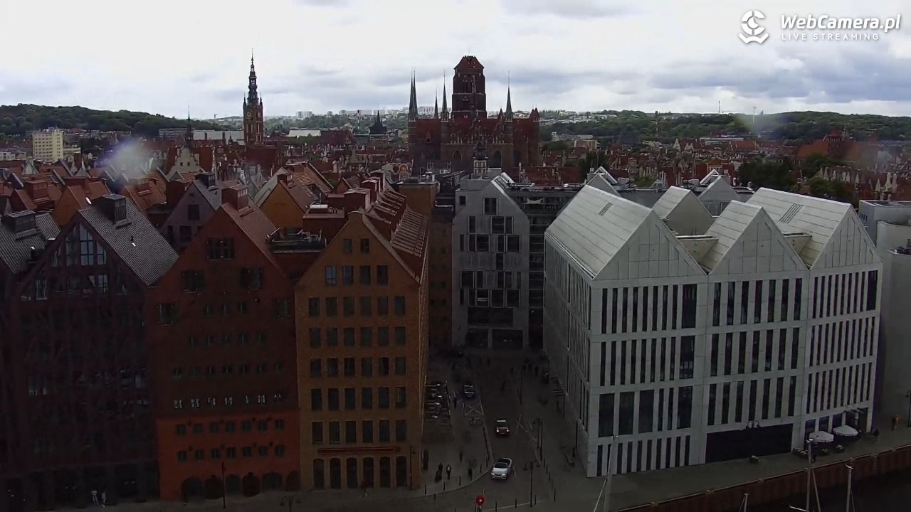 GDAŃSK - widok na Stare Miasto - 14 czerwiec 2026, 12:57